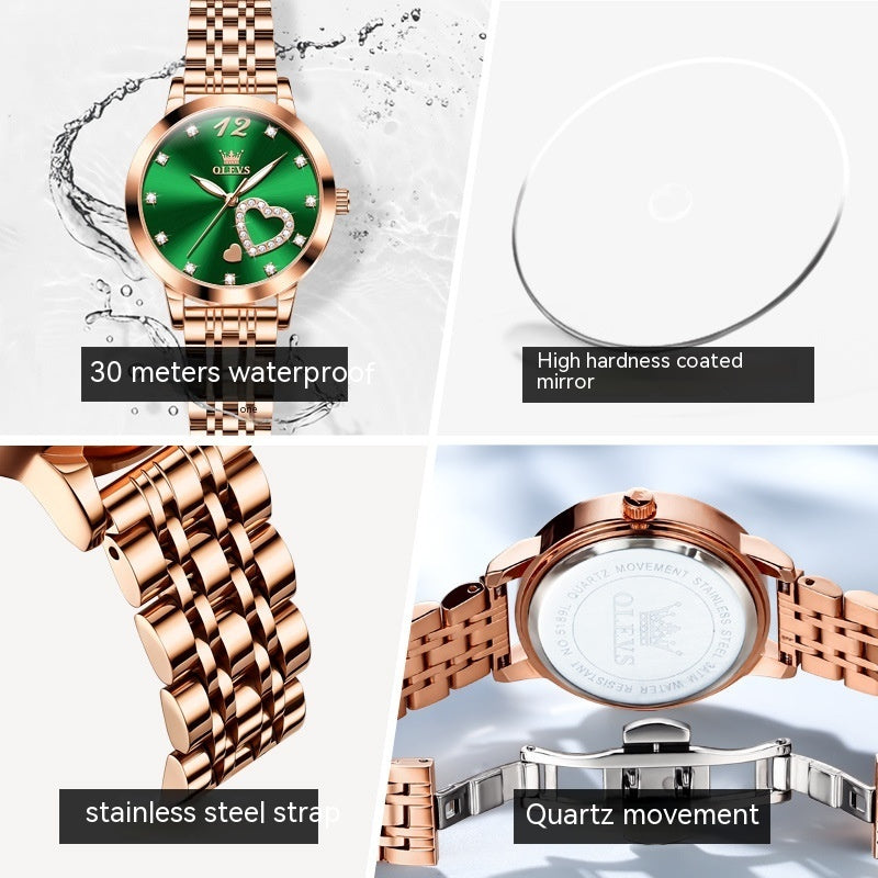 OLEVS Women’s Fashion Waterproof Quartz Watch