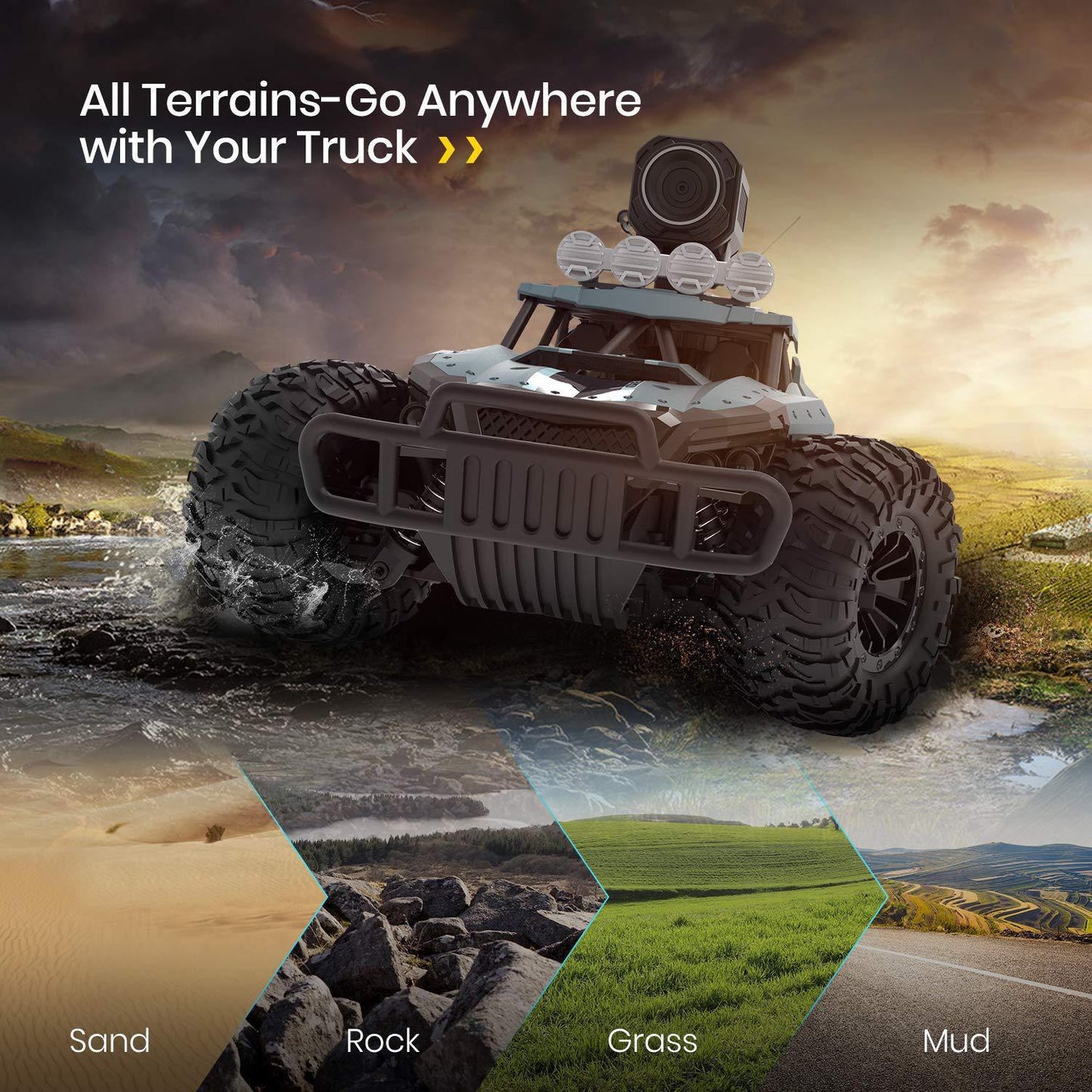 HD FPV Off-Road Truck