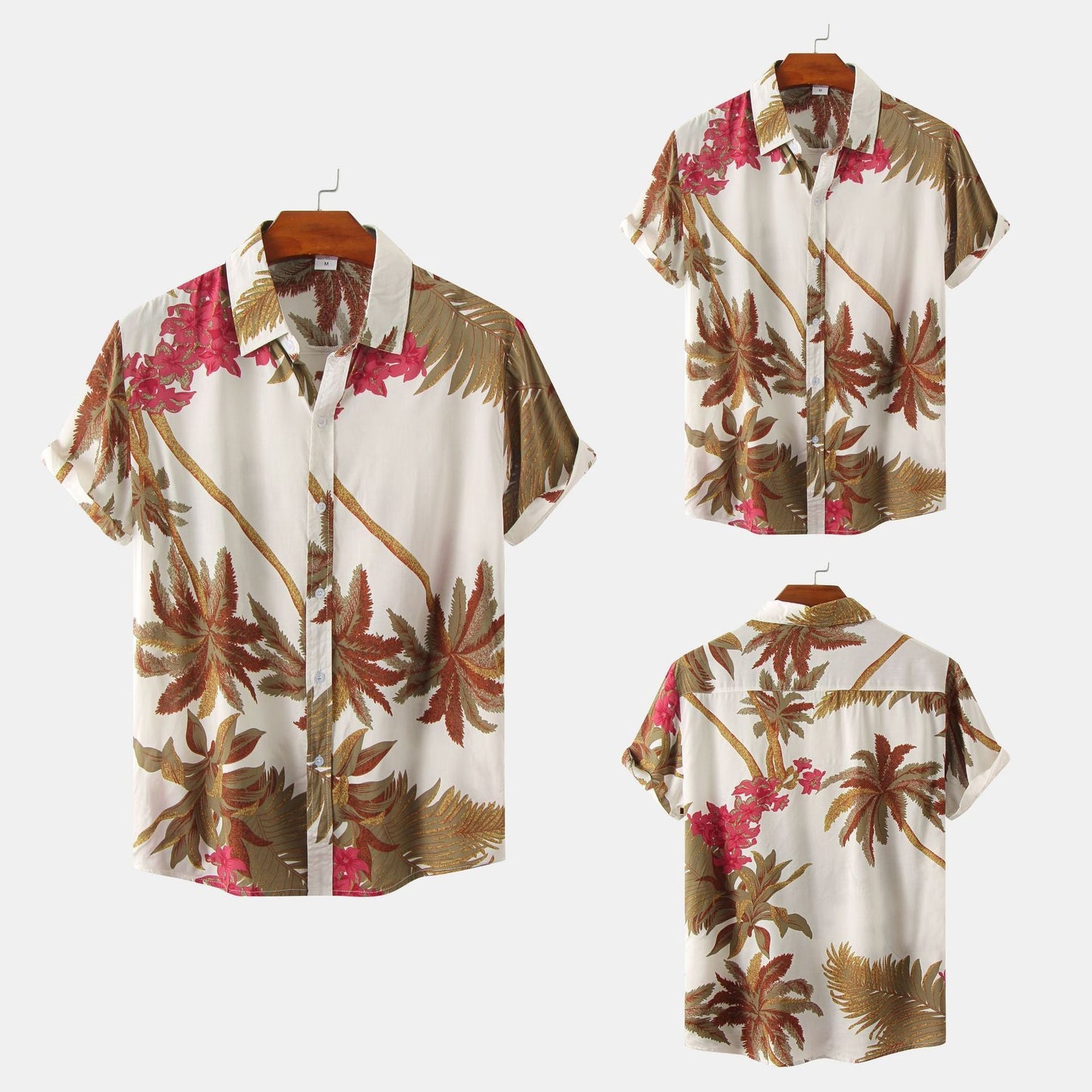 Men's Loose Short Sleeve Shirt