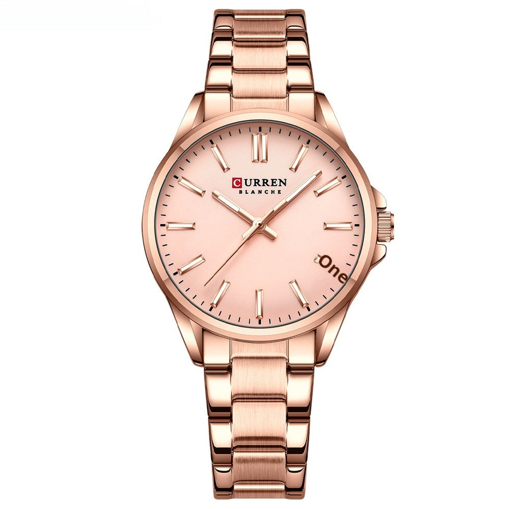 Men's Steel Strap Business Watch