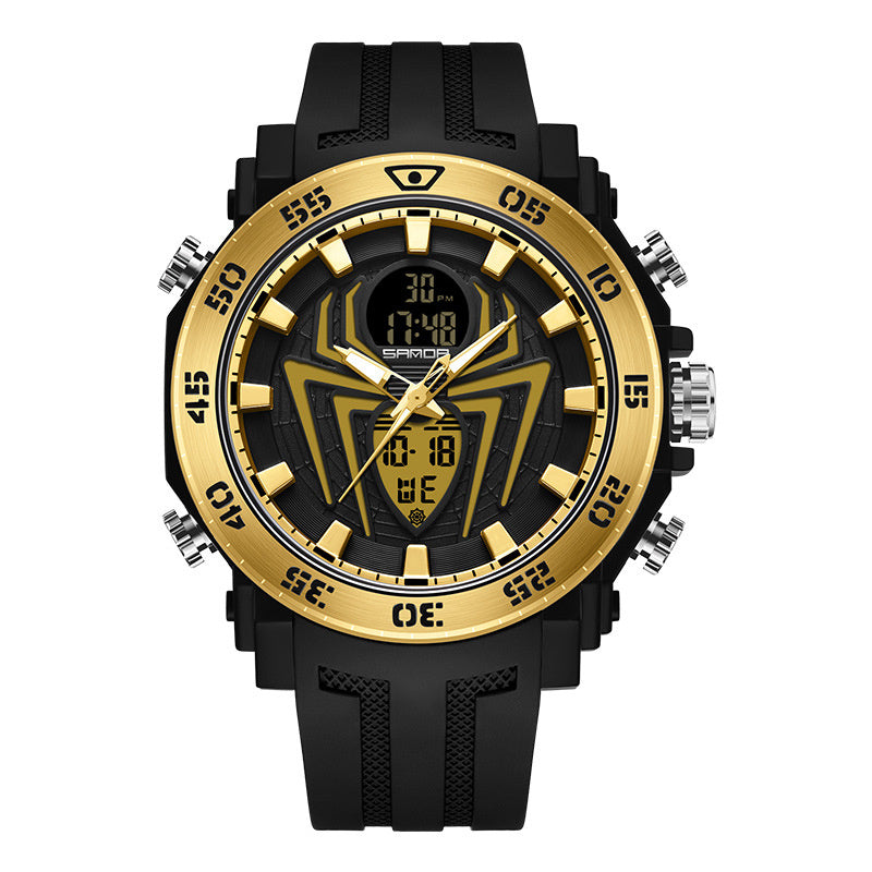 Spider Multifunctional Luminous Waterproof Watch