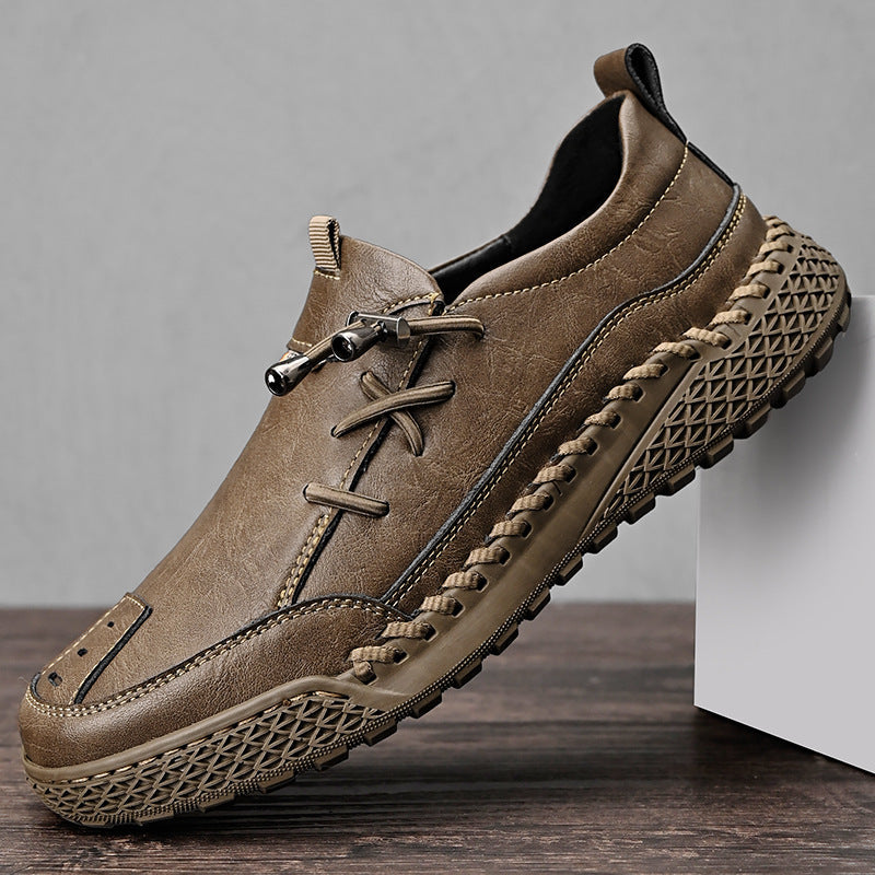 Casual Autumn Handmade Leather Shoes