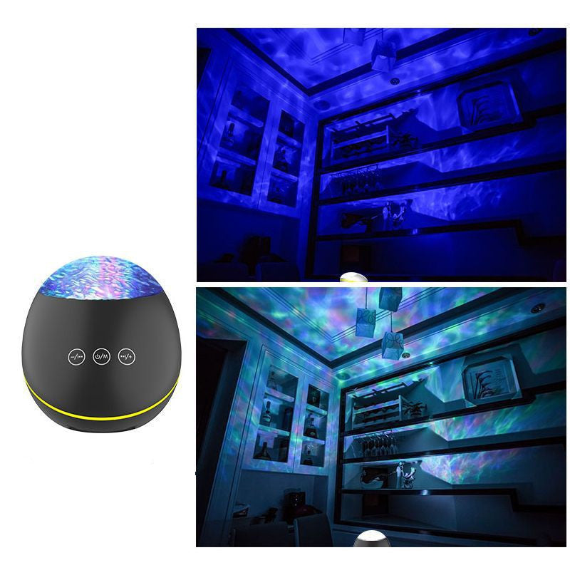 Ocean Wave LED Projector with Bluetooth Speaker
