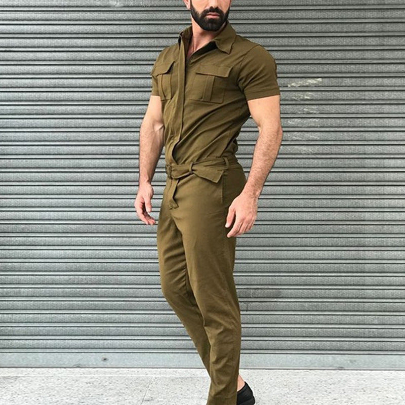 Men's One-piece Pants Suit