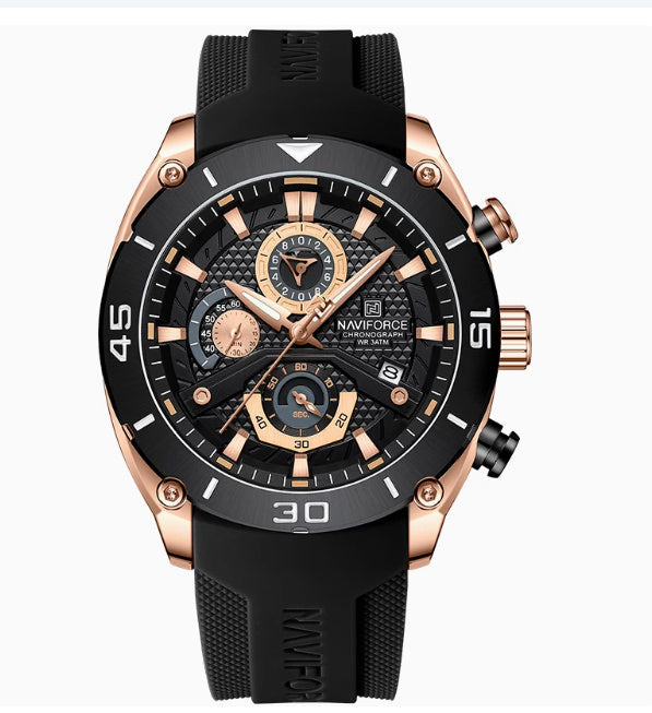 Youth Outdoor Sports Silicone Waterproof Watch