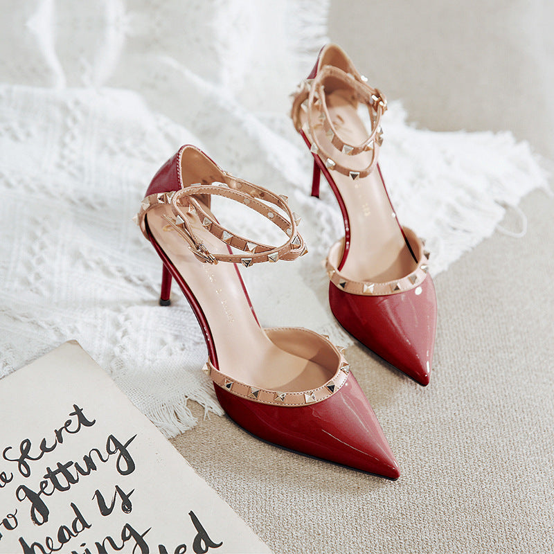 Women’s Spring Style Matching High Heels