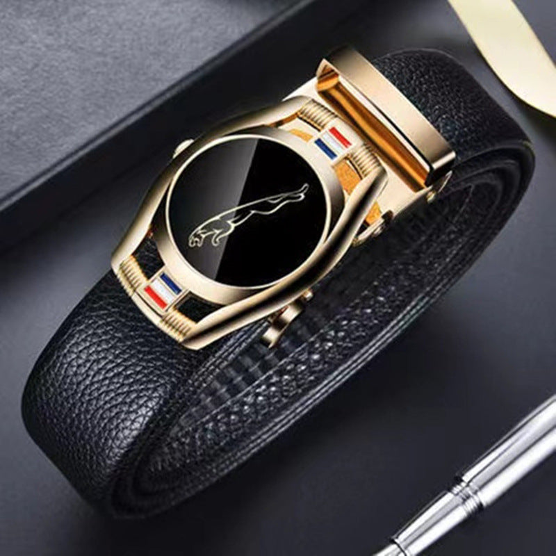 Men's Automatic Buckle Business Belt