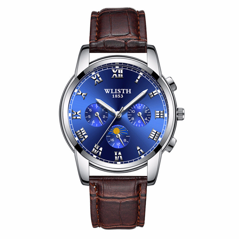 Men’s Business Waterproof Nightlight Watch