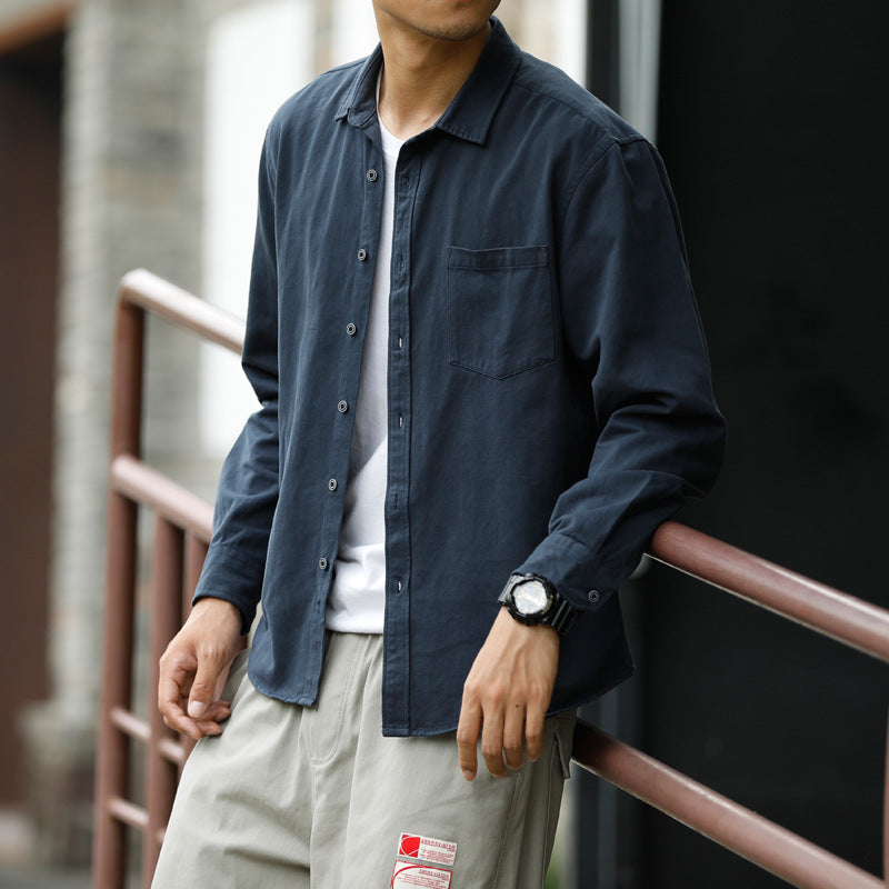 Men's New Long-sleeve Casual Shirt