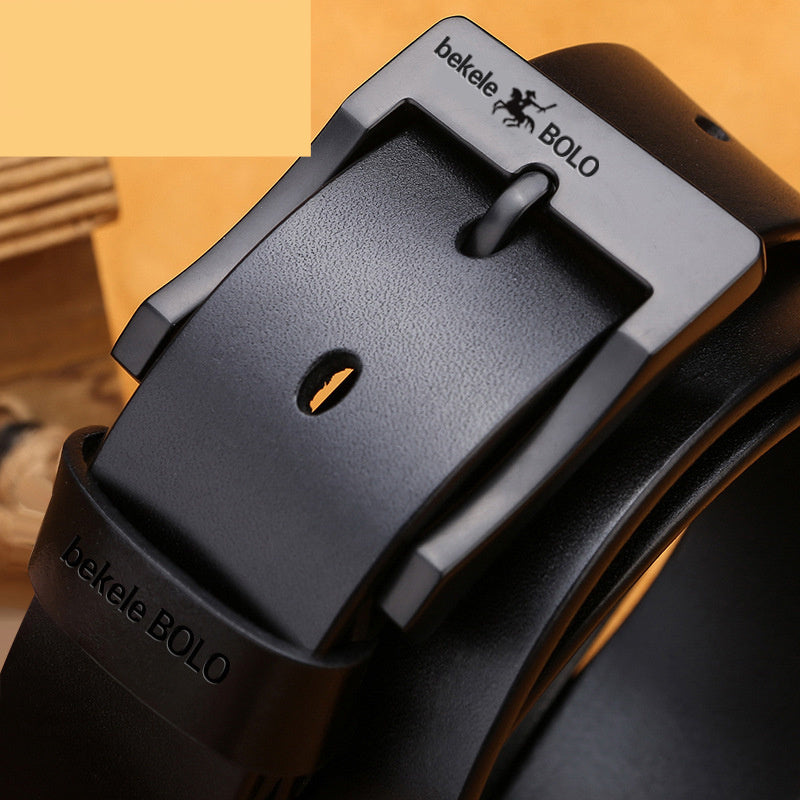 Simple Versatile Men's Pin Buckle Belt