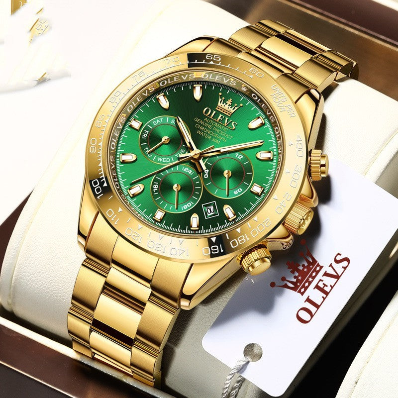OLEVS Prestige – Men’s Luxury Steel Watch