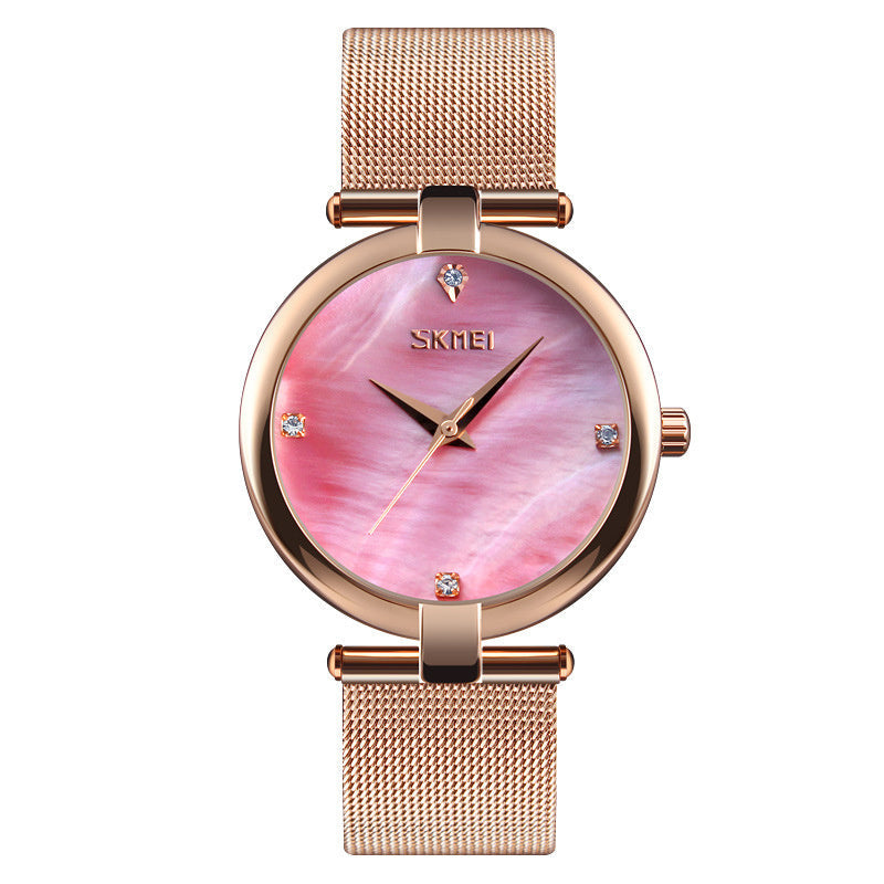 Ladies Elegant Waterproof Quartz Watch