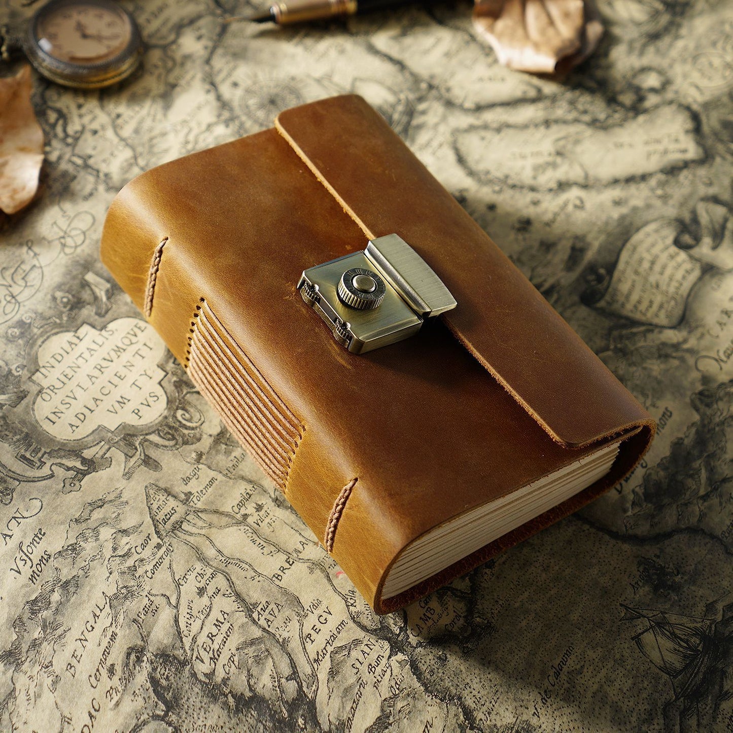 Classic Vintage Cowhide Notebook