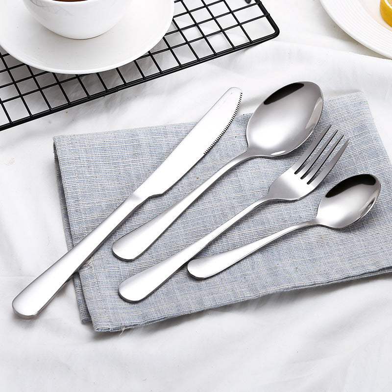 Luxury Black Gold Cutlery Set