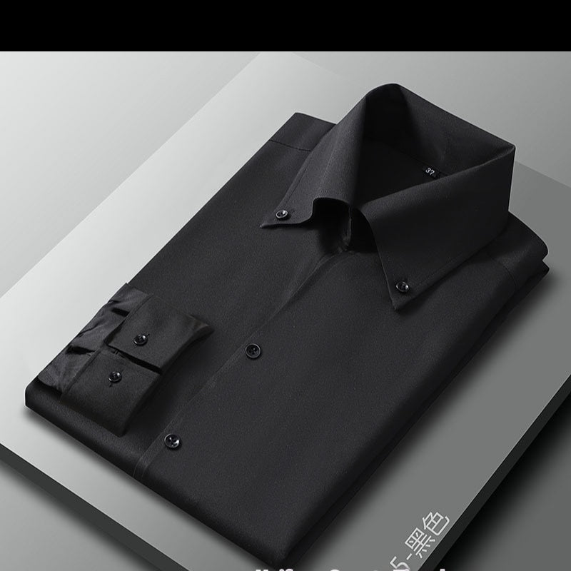 Men’s Long Sleeve Business Slim Shirt