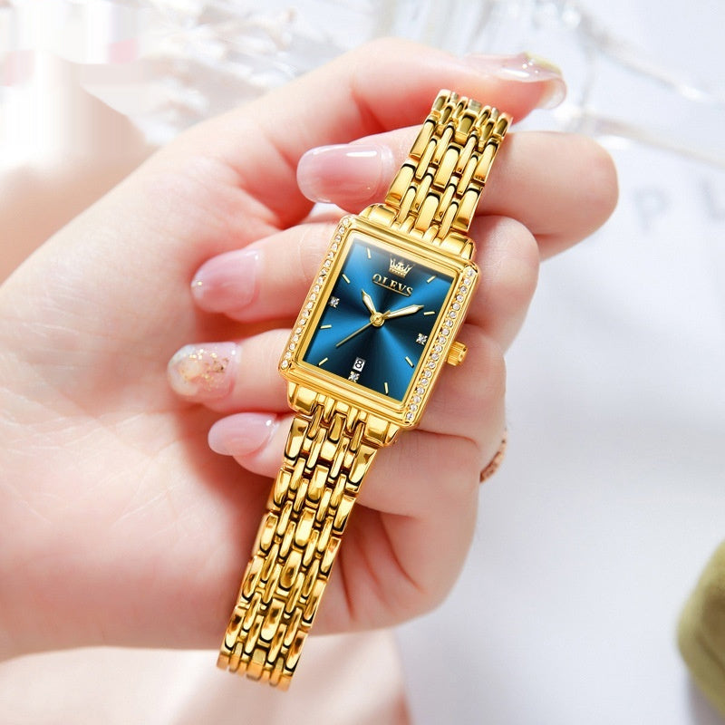 Women's Simple Square OLEVS Watch