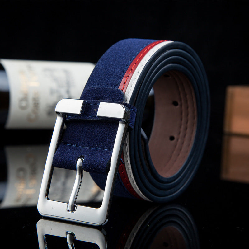Men's Alloy Pin Buckle Belt