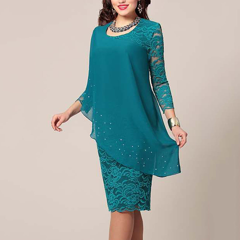 Fashion Plus Stitch Dress