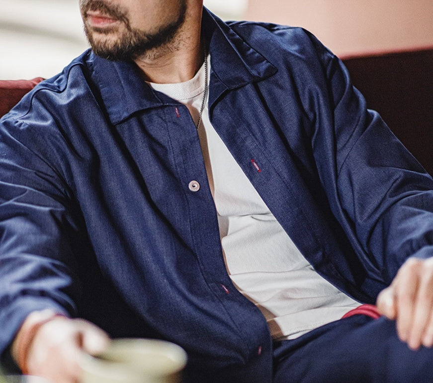 American Loose Lapel Long Sleeve