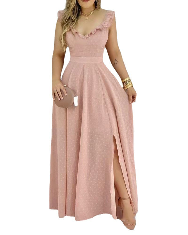 Flowing Solid Dress