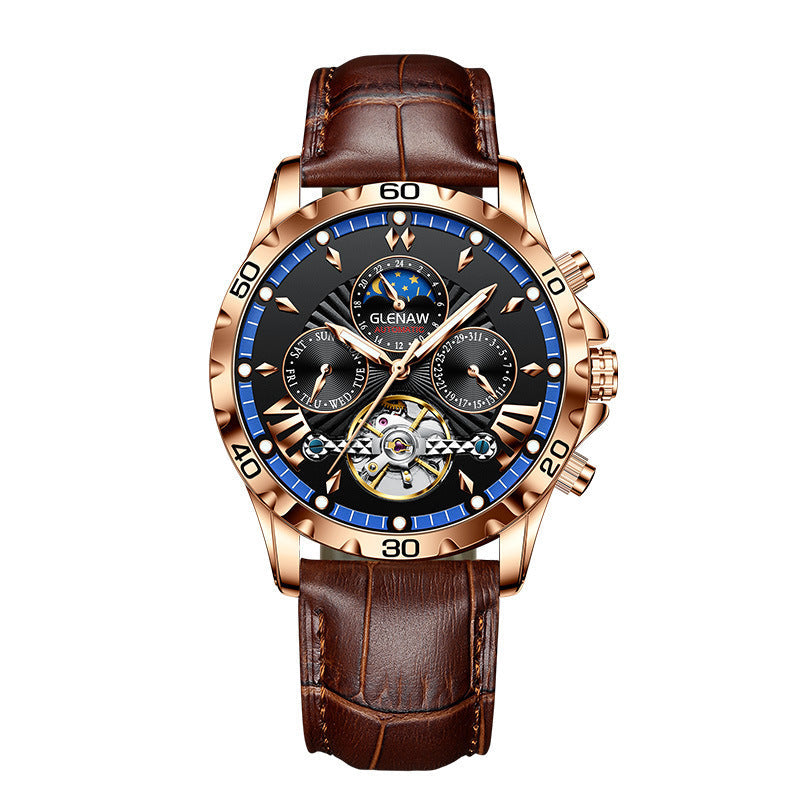 Men's Hollow Automatic Mechanical Watch