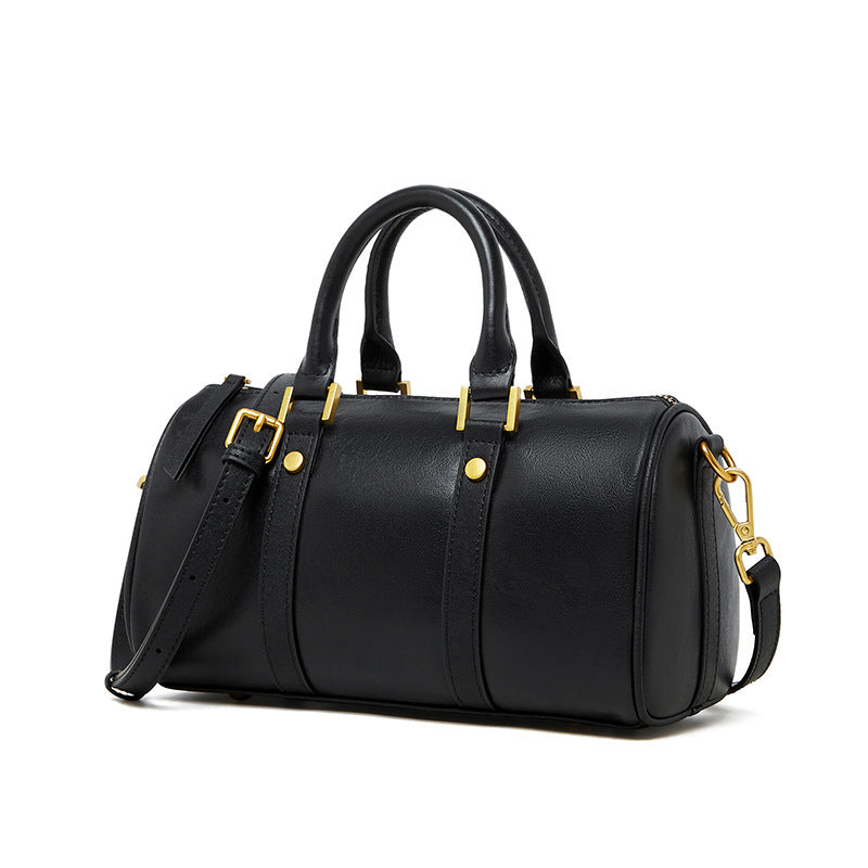 Retro Cowhide Crossbody Bag