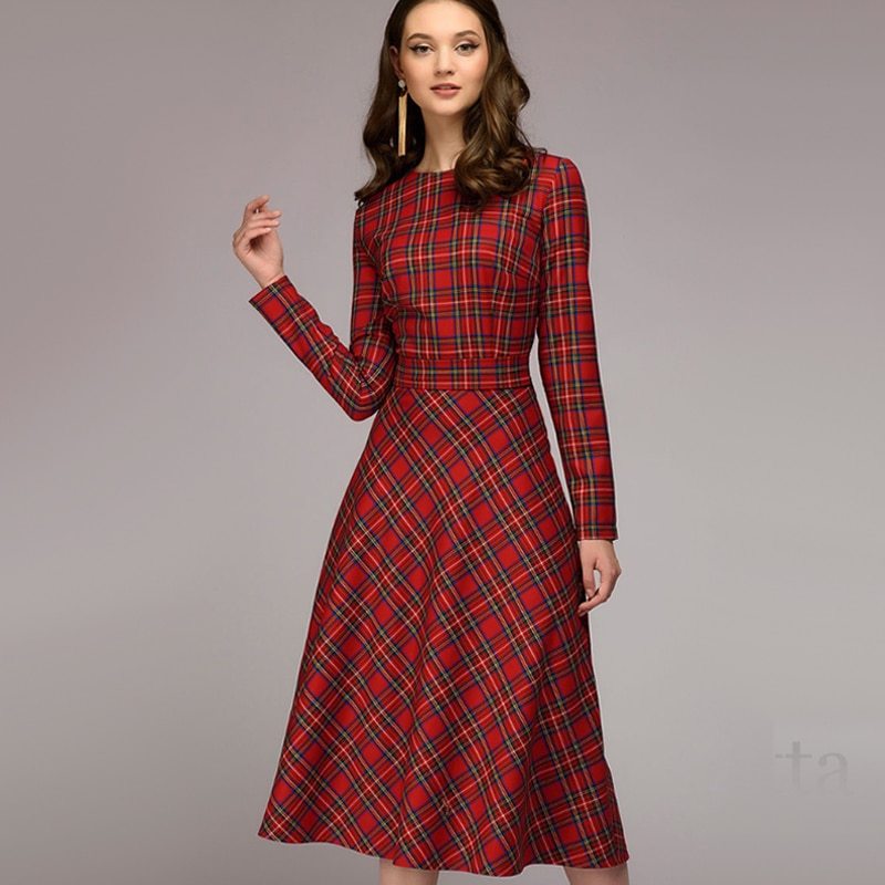 Timeless Plaid Elegance