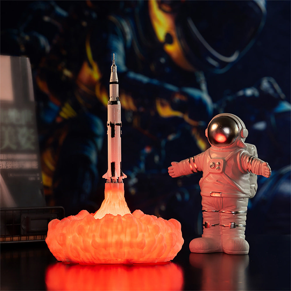 3D Rocket Space Shuttle Lamp