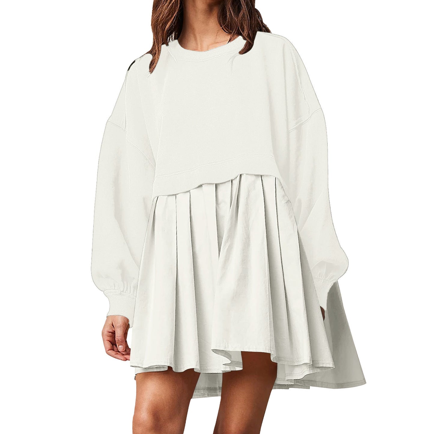 Autumn Chill Sweatshirt Dress