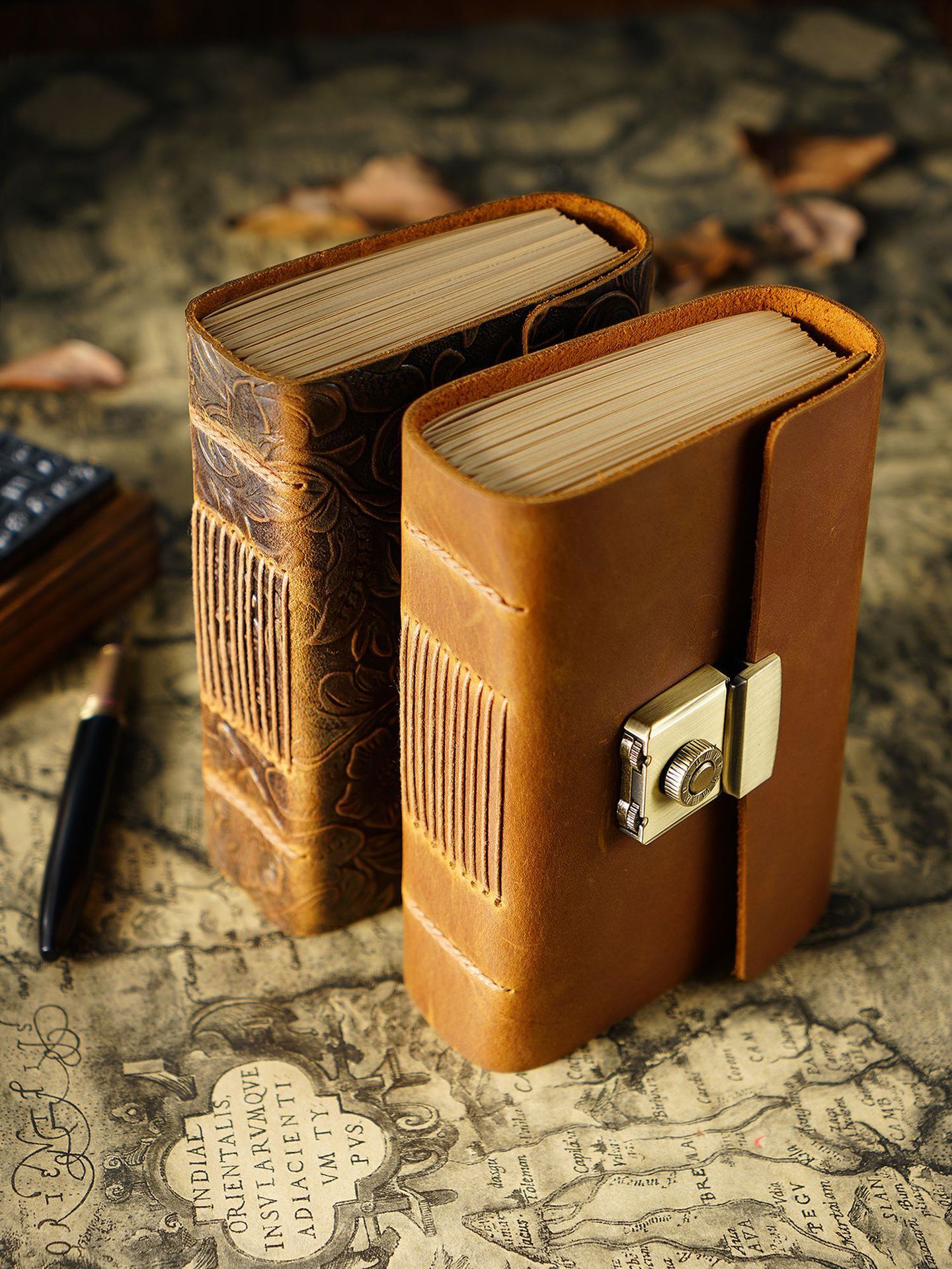 Classic Vintage Cowhide Notebook