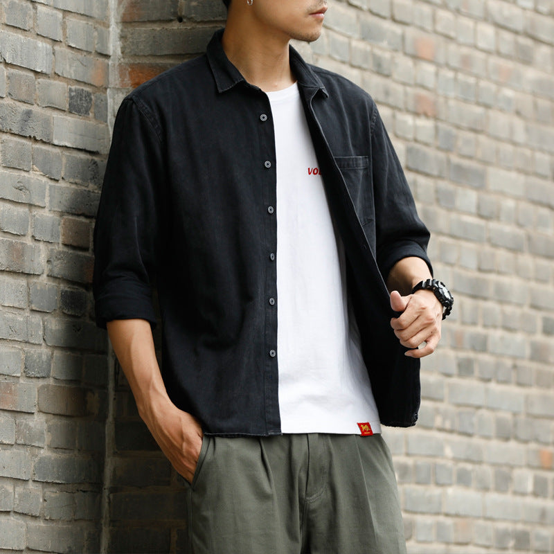 Men's New Long-sleeve Casual Shirt