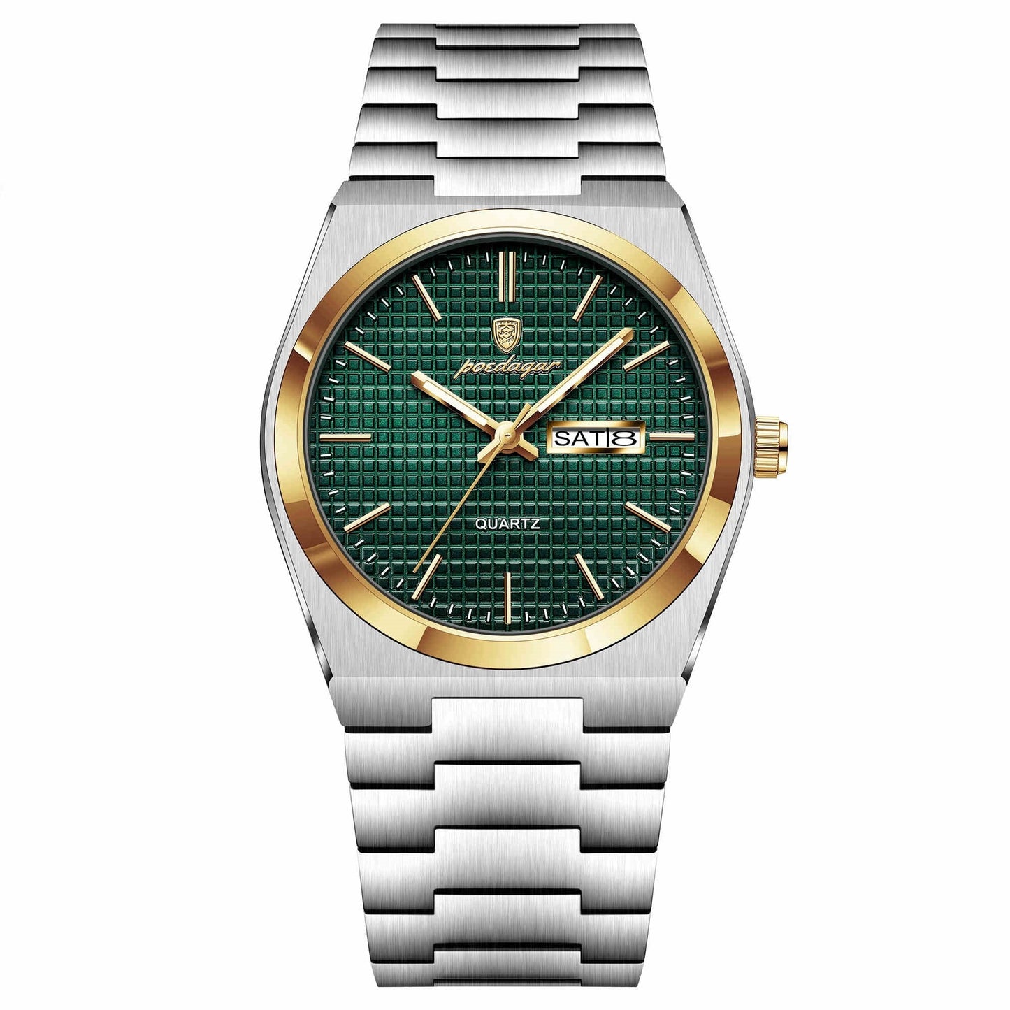Fashion Waterproof Calendar Glow Watch