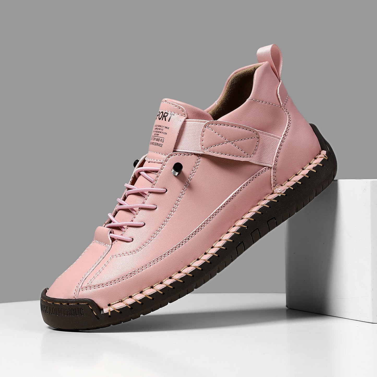 Leather Boots Casual Plus Size