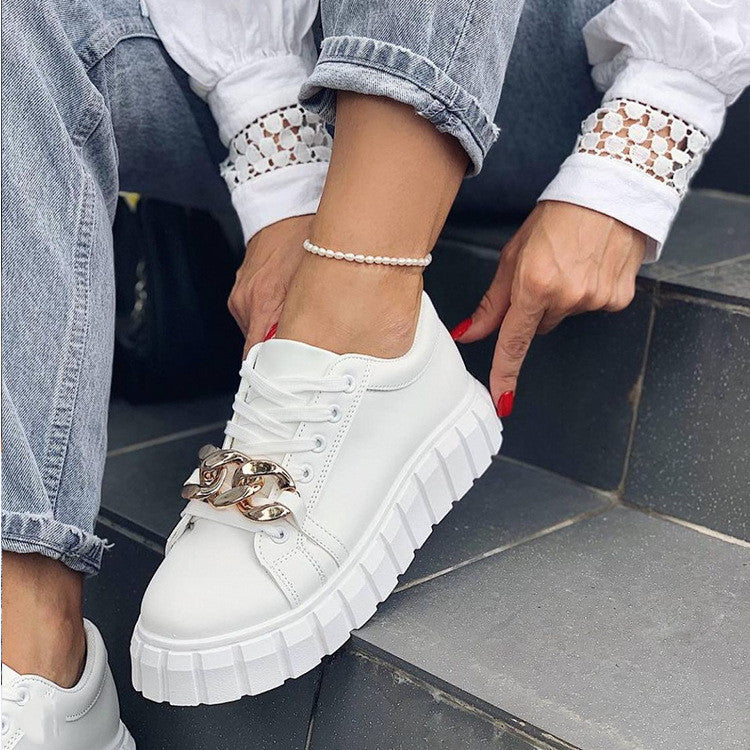 Women's Classic Vintage Leather Shoes