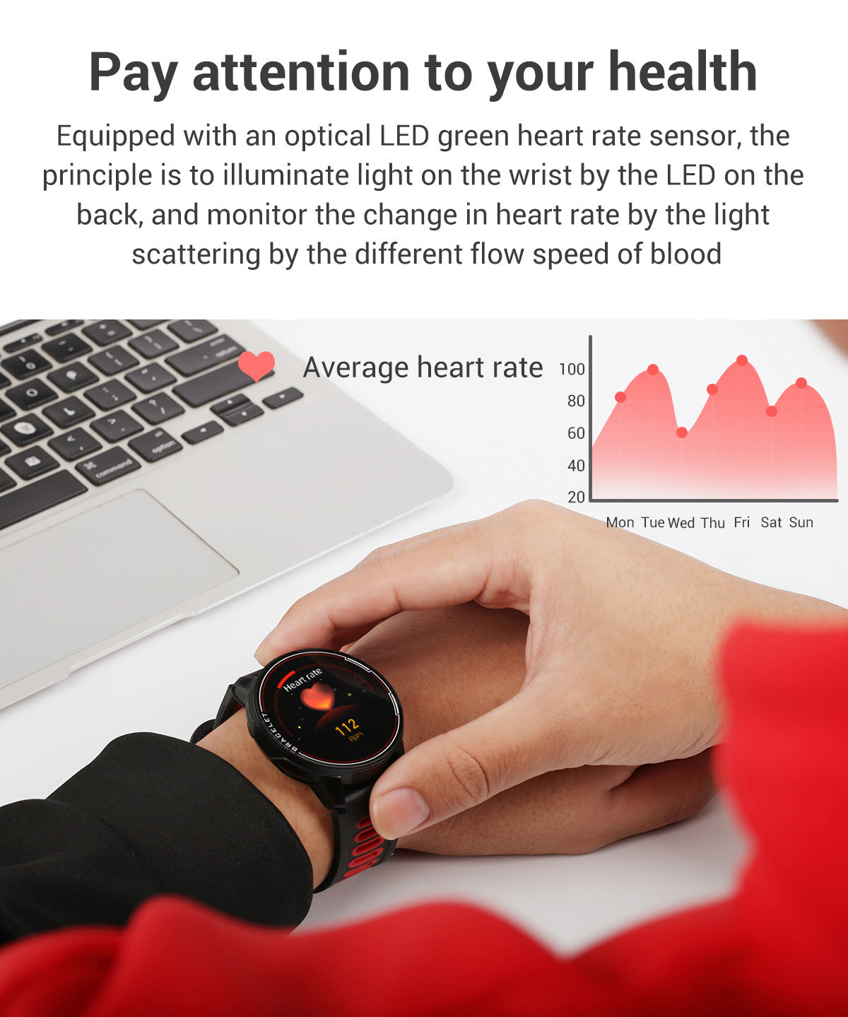 Full-Touch Sports Smartwatch
