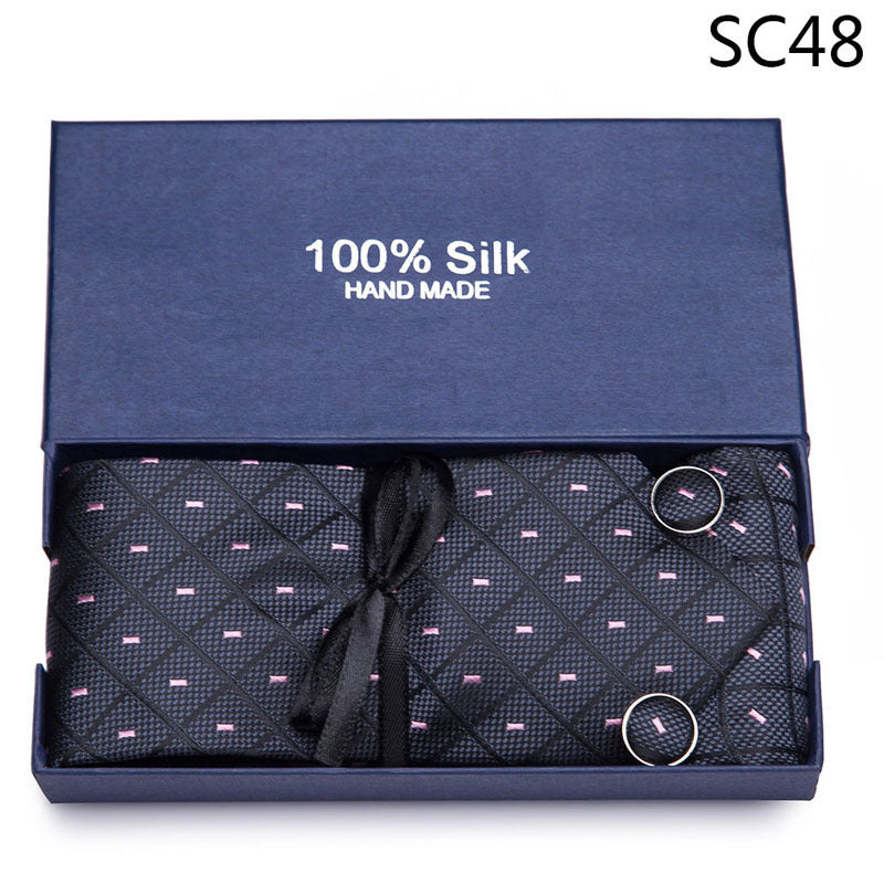 Men's Business Formal Tie Set