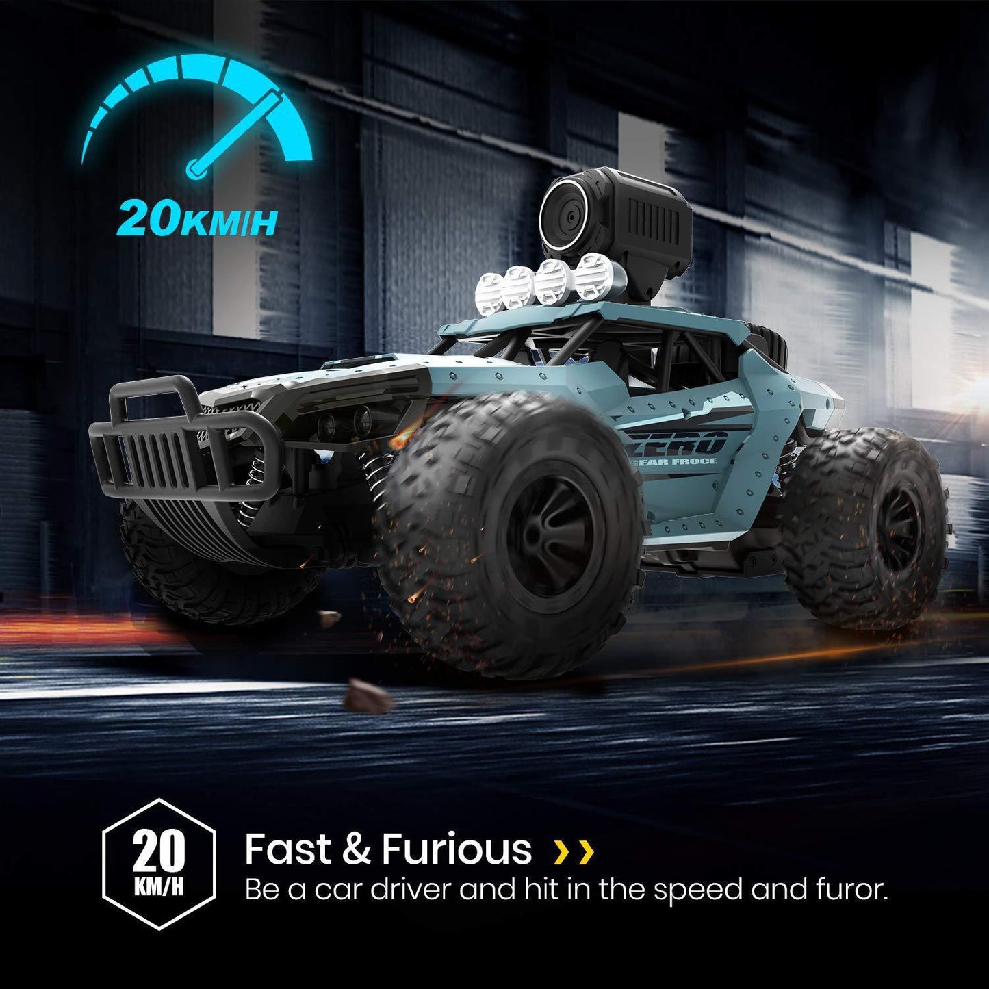 HD FPV Off-Road Truck