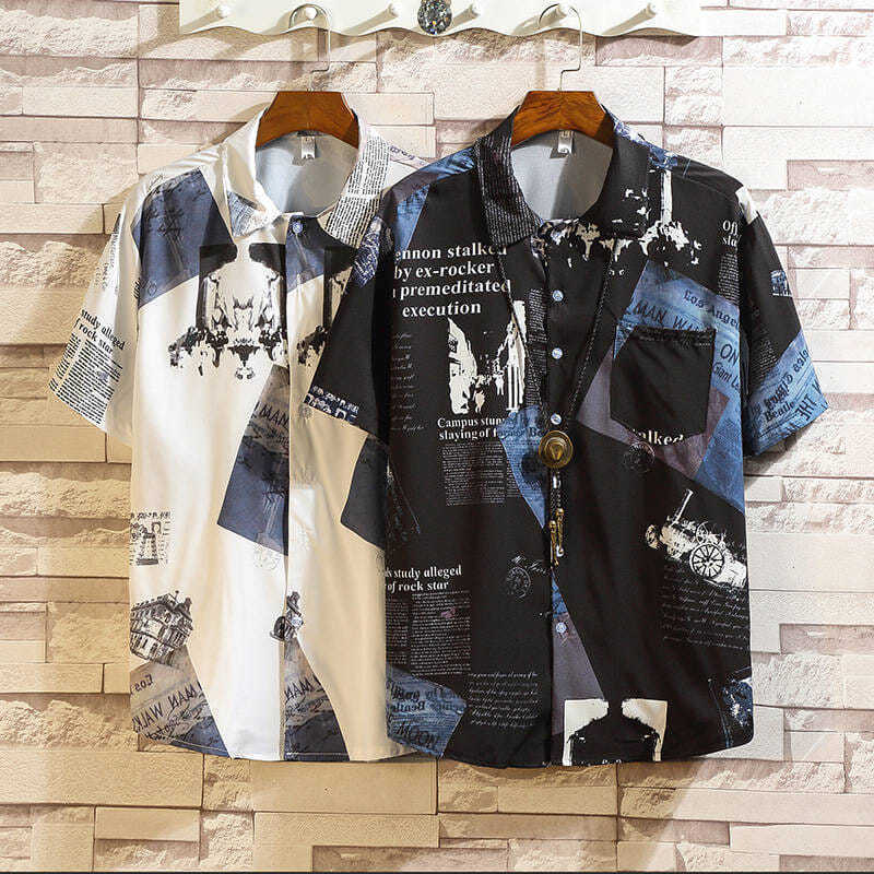 Men's Long Sleeve Shirt Spring Autumn