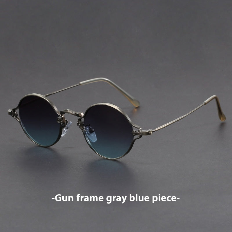 Retro American Style Round Sunglasses