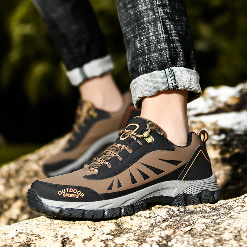 Men's Warm Plush Mountaineering Shoes