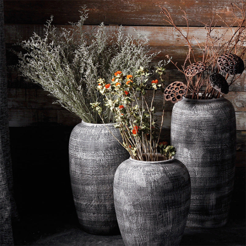 Retro Ceramic Floor Vase