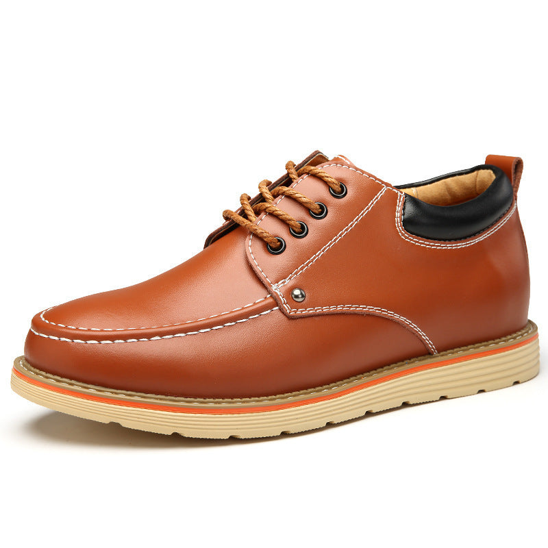 Men's Leather Shoes Height Increasing Insole