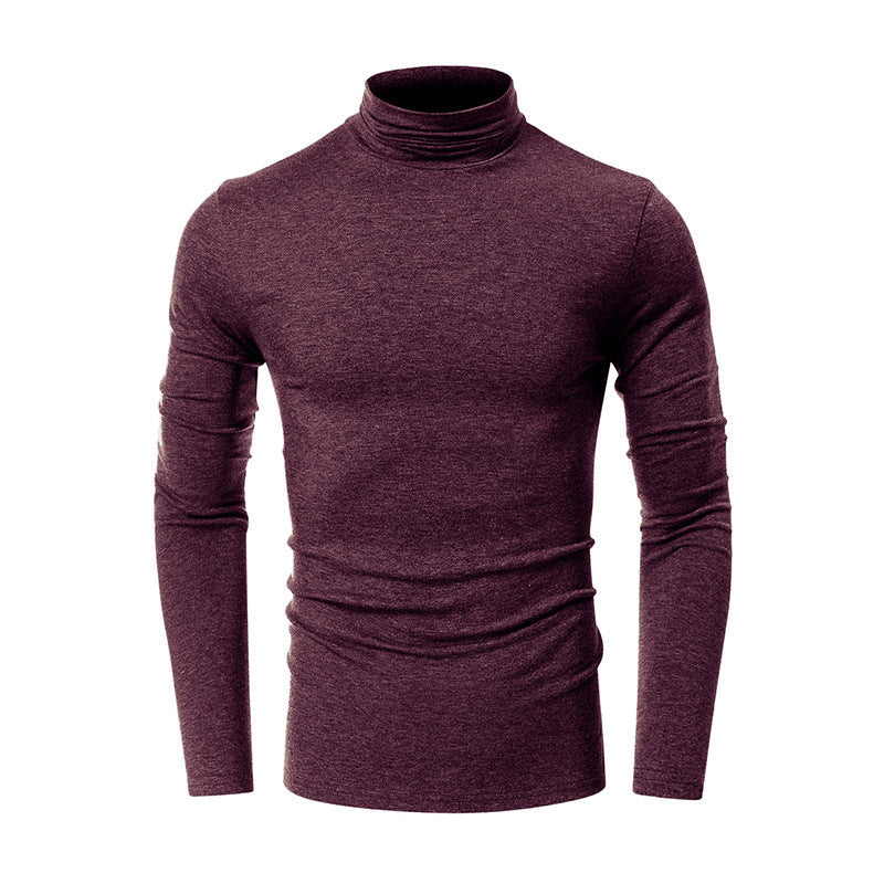 Men's Turtleneck Long Sleeve Tee