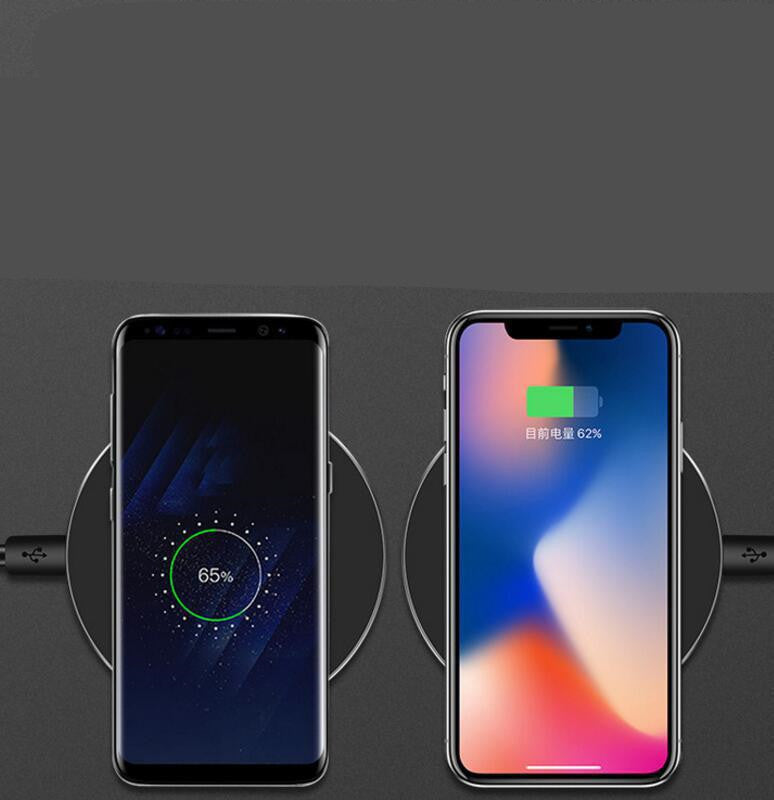 Fast Wireless Charger Pad for iPhone & Samsung