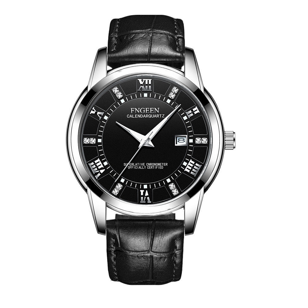 Ultra-thin Waterproof Business Watch