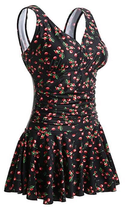Women's Plus Cherry Swimsuit
