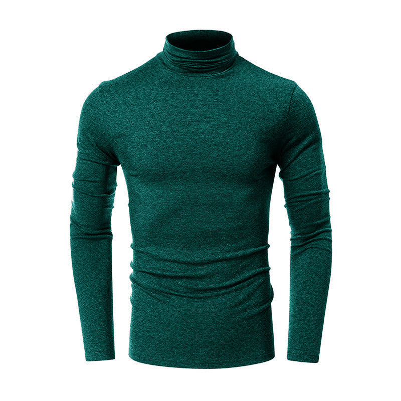 Men's Turtleneck Long Sleeve Tee