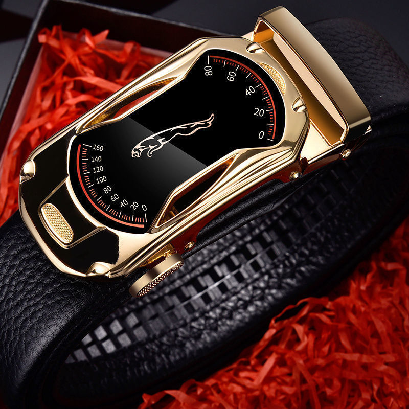 Men's Automatic Buckle Business Belt