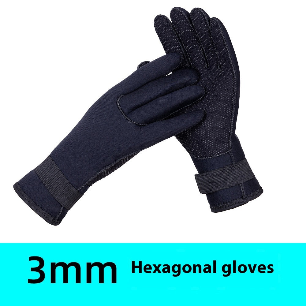 Professional Diving Mittens Cold-proof