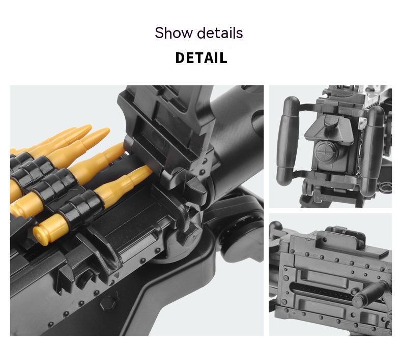 Heavy Machine Gun 16 4D Model Toy